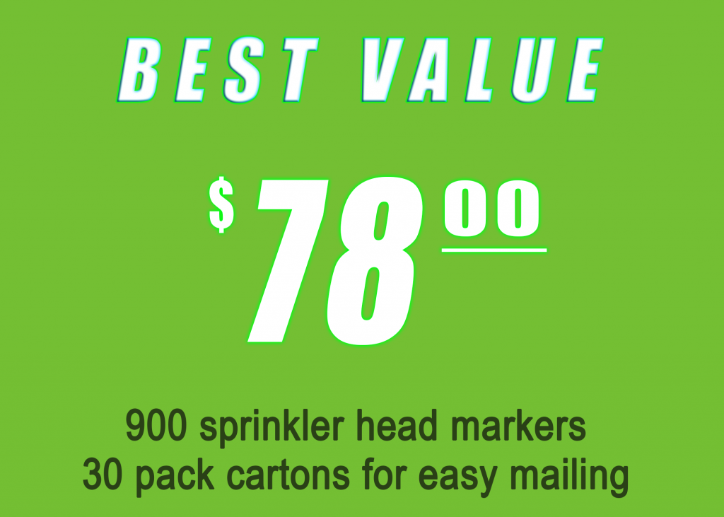 Sprinkler Head Markers RND Signs